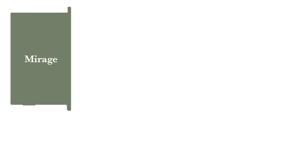 A floor plan diagram with labeled rooms: Mirage, Santa Rosa, Oasis, Health Club, 3, 4, and Club 100.